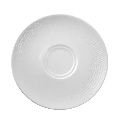 Чашки, кружки, блюдца Блюдце Bonna Пьюре Дот, S-PRDGRM04CT, 74215, d=160 мм белый форма Гурмэ