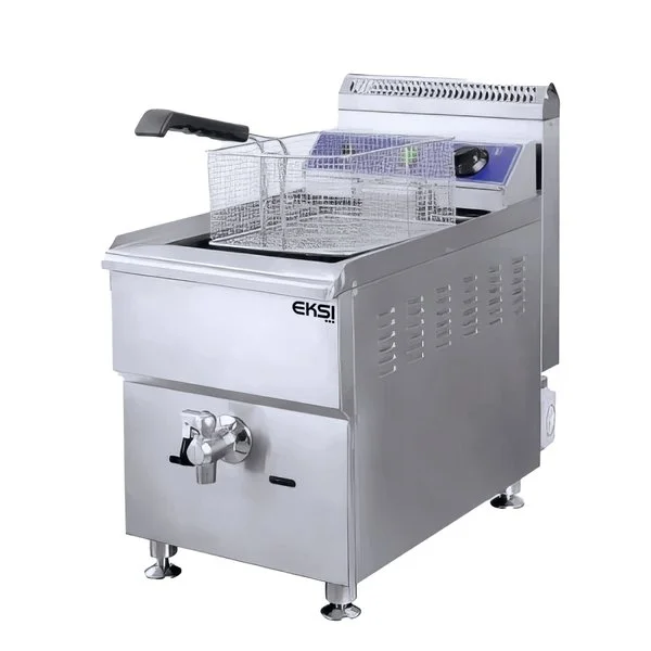 Фритюрница EKSI HEF-18L с краном, рестайлинг