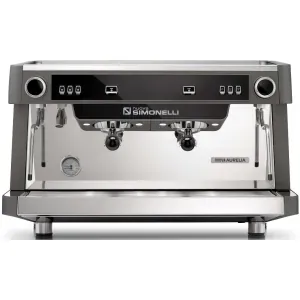 Кофемашины Кофемашина рожковая полуавтоматическая Nuova Simonelli NUOVA AURELIA SEM 2Gr S 220V metallic grey+high groups+Group Display+Double wall steam wand+Led