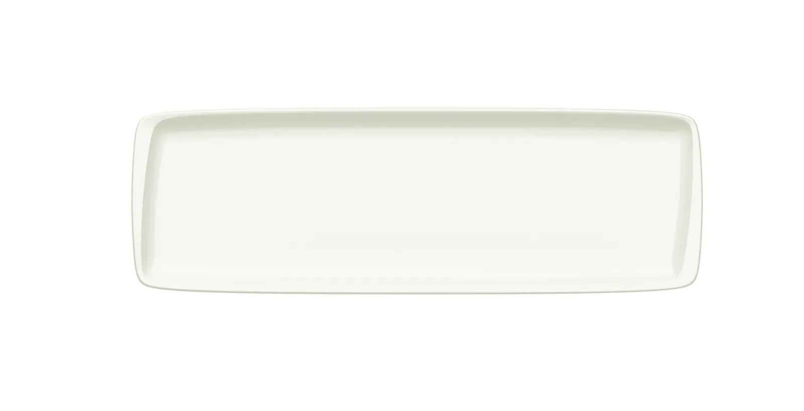 Блюдо Bonna MOV49DT-2, 75419, прямоуг. 480х160 мм белый форма Мув 2 Чойс