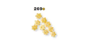 Форма LA MONFERRINA для P6/P12 STELLINE 5,5 MM 269 бронза