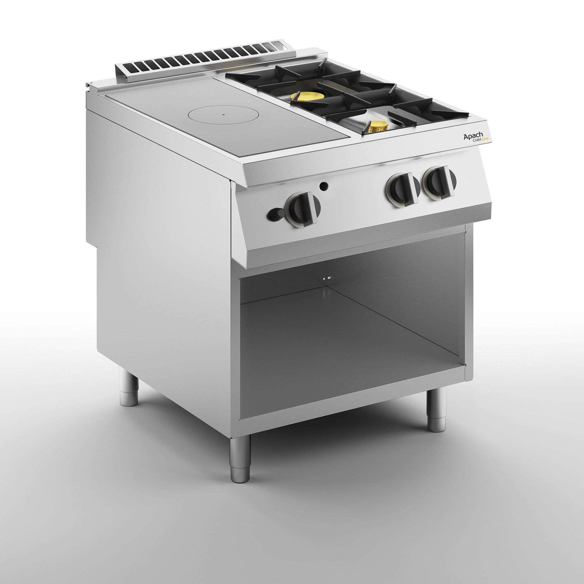 ПЛИТА СО СПЛОШНОЙ ПОВЕРХНОСТЬЮ ГАЗОВАЯ 900 СЕРИИ APACH CHEF LINE SLRSTG89R2DXFG