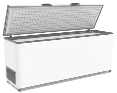 Лари морозильные Ларь морозильный FROSTOR F 800 S белый (серая рамка) STANDART (пропан)