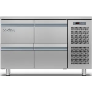 Стол холодильный Coldline TP13/1ME-710+2хRefrigerated drawers 1/2