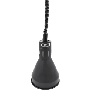 Лампа-мармит подвесная EKSI EL-500-R Black new