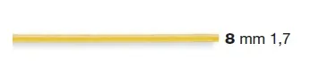 Форма LA MONFERRINA для DOLLY / P.NUOVA SPAGHETTI 1,7 MM 8 птфэ