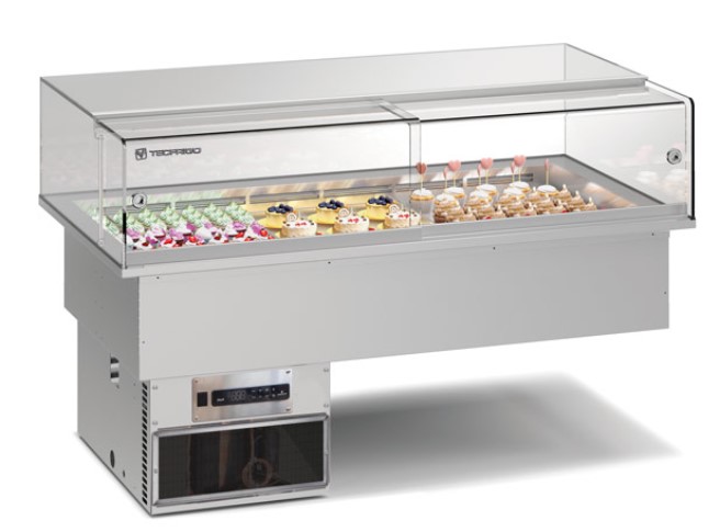 Витрины кондитерские ВИТРИНА КОНДИТЕРСКАЯ ВСТРАИВАЕМАЯ TECFRIGO ARMONIA 64/4 TEKA