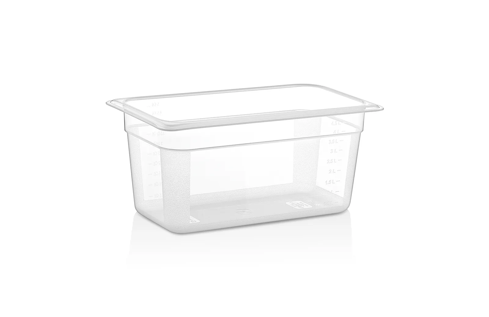 Гастроемкость 1/3 h=150 мм. 325*176 мм. 5 л. п/п прозрачная GP Gastroplast