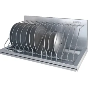 Полка настенная для крышек Atesy ПКК-С- 600.350-15-02 (ПКК-600)