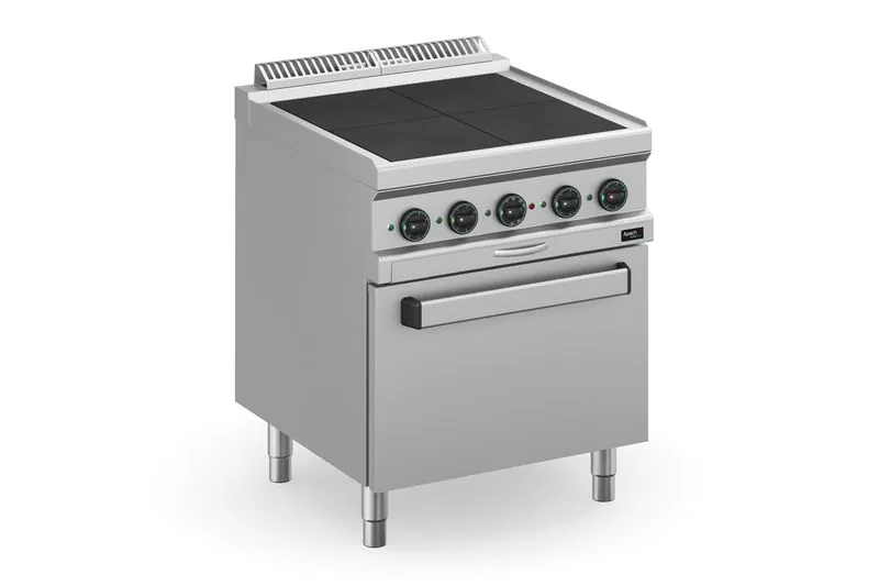 Плиты профессиональные ПЛИТА 4 КОНФОРОЧН.700 СЕР. APACH APRE-77QFE/PL