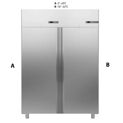Шкафы морозильные ШКАФ КОМБИНИРОВАННЫЙ 1400 ЛИТРОВ APACH CHEF LINE LCK140N1S1D2
