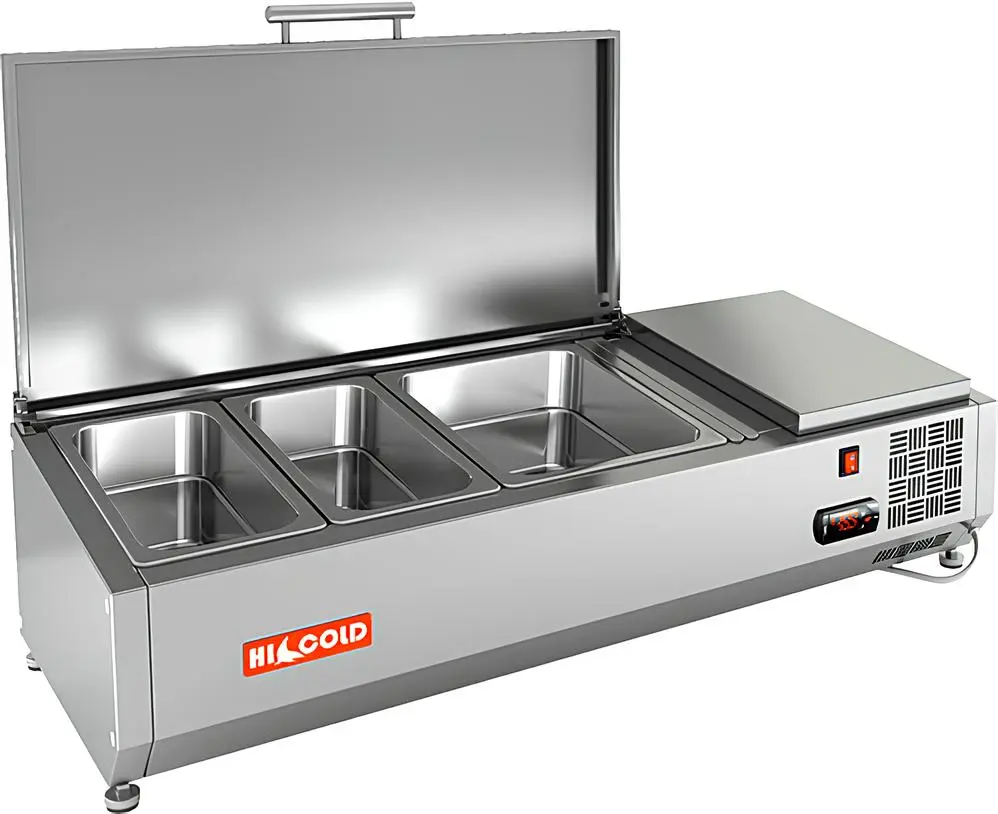 Витрина охлаждаемая для ингредиентов HICOLD VRTU 1000 1/3