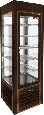 Витрины кондитерские ВИТРИНА КОНДИТ/ВЕРТИКАЛЬНАЯ HICOLD VRC 350 SH BROWN FR
