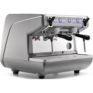 Кофемашины Кофемашина рожковая полуавтоматическая Nuova Simonelli Appia Life Compact 2Gr S 220V metallic grey+economizer+high groups