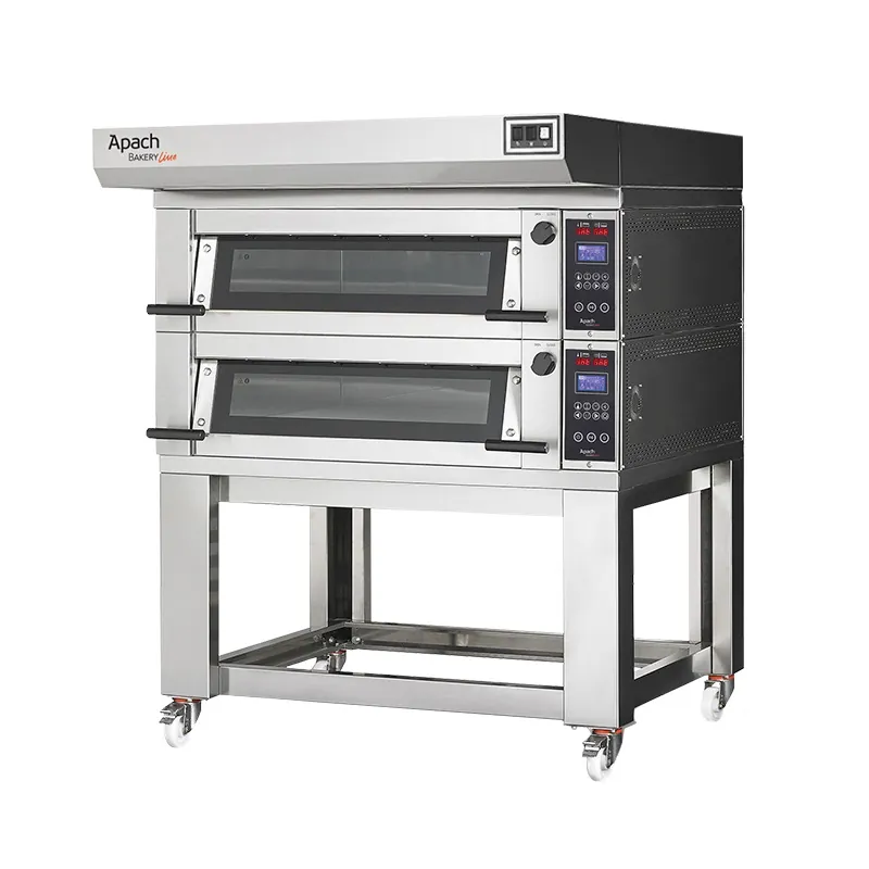 Печь подовая с подставкой без направляющих APACH BAKERY LINE E2L118PA + E2L124PALHSE DPBI-T