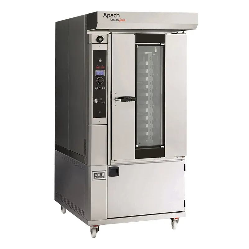 Ротационные печи ПЕЧЬ МИНИРОТАЦИОННАЯ ГАЗОВАЯ C РАССТОЙКОЙ APACH BAKERY LINE C46CP DPTA