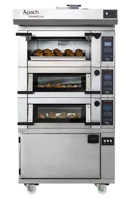 Подовые печи ПЕЧЬ ПОДОВАЯ С РАССТОЙКОЙ APACH BAKERY LINE E2K2P DPBI-T