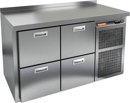 СТОЛ С МОРОЗИЛЬНЫМ ШКАФОМ HICOLD SN 22 BR2 BT (R290)