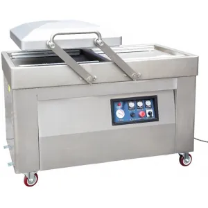 Машина для вакуумной упаковки HUALIAN MACHINERY DZQ-510/2SA (HVC-510S/2A-G) SS (нерж.,газ)