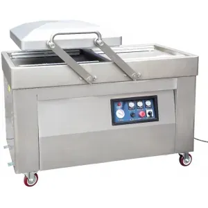 Вакуумные упаковщики Машина для вакуумной упаковки HUALIAN MACHINERY DZQ-510/2SA (HVC-510S/2A-G) SS (нерж.,газ)