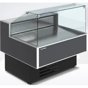 Витрины холодильные универсальные Витрина универсальная Cryspi Sonata Quadro SN 1200 LED (RAL 7016)
