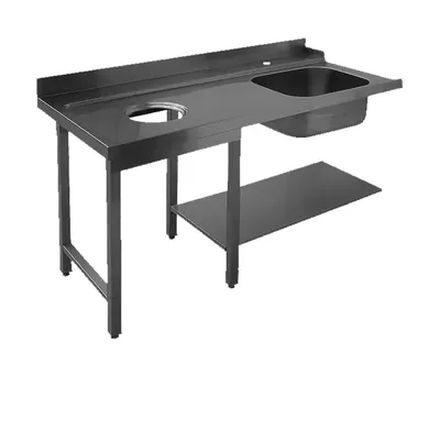 Столы для посудомоечных машин Стол сортировочный 1800 мм правый APACH CHEF LINE L75443