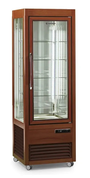 Шкаф кондит.дер.остров. SALOON 350 Q свет.орех