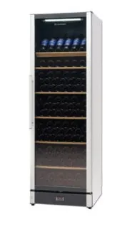 Шкаф винный вент.метал. WINE 185 серый