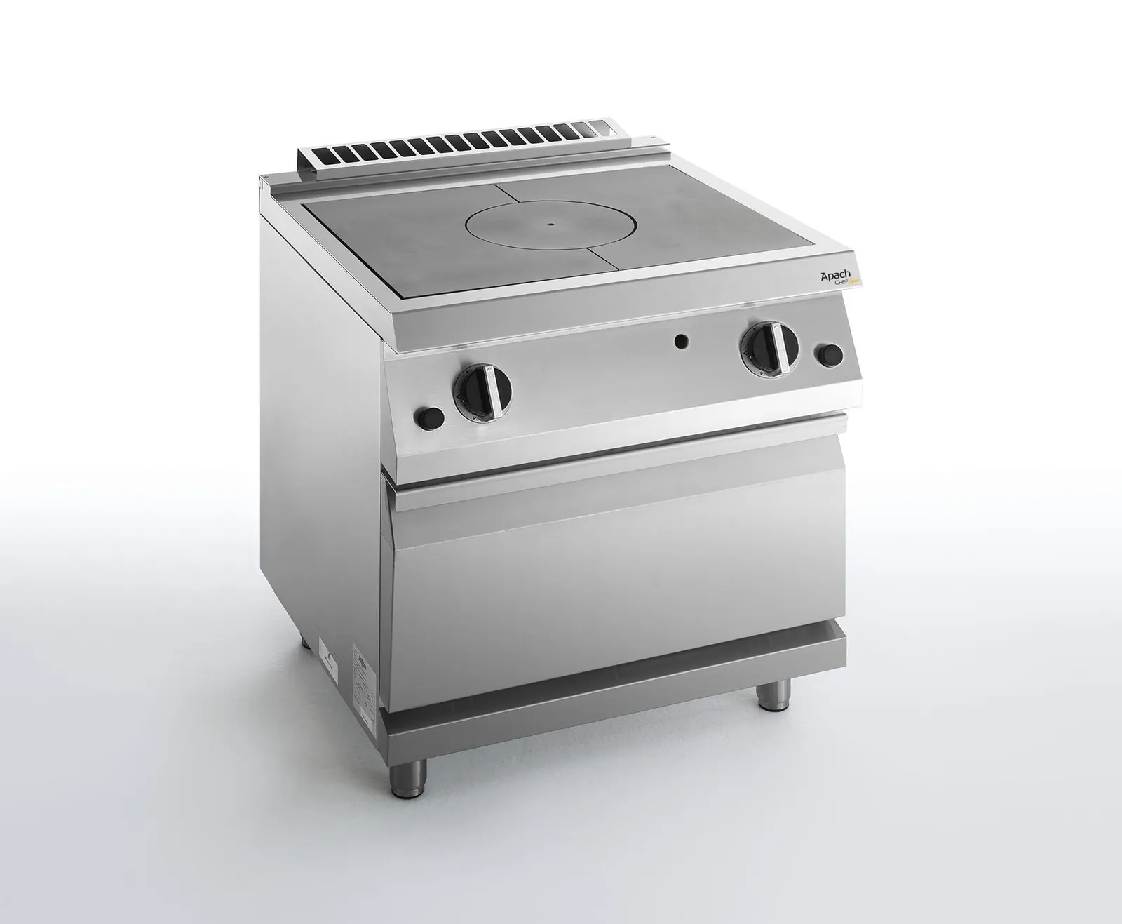 Плита со сплошной поверхностью газовая 700 серии APACH CHEF LINE SLRSTG87FG