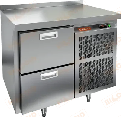 Столы холодильные SN 2/BT стол охл. (-10-18), 2 ящика, 900х600х850мм, HICOLD RUS