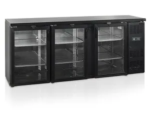 Шкафы морозильные ШКАФ ХОЛОДИЛЬНЫЙ СО СТЕКЛОМ TEFCOLD CBC310G