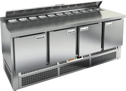 Столы для пиццы и салатов СТОЛ ДЛЯ САЛАТОВ HICOLD SLE2-1111SN (1/6) (R290)