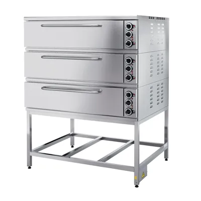 Шкафы жарочные ШКАФ ПЕКАРСКИЙ ЭЛЕКТРИЧЕСКИЙ ТРЕХСЕКЦИОННЫЙ ШПЭ103