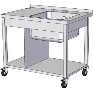 Ванны моечные Ванна моечная RoboLabs ВМЦП1-090/7Л-B85-ДК