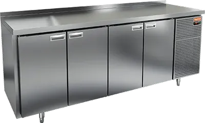 Столы холодильные СТОЛ С ХОЛОДИЛЬНЫМ ШКАФОМ HICOLD GN 1111 BR3 TN (R290)