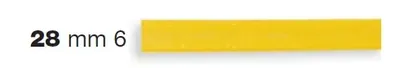 Рабочие органы и насадки Форма LA MONFERRINA для P6/P12 TAGLIATELLE 6 MM 28 бронза