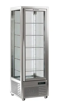 Шкафы морозильные Шкаф холод. со стеклом Tecfrigo DIVA 351 Q красный