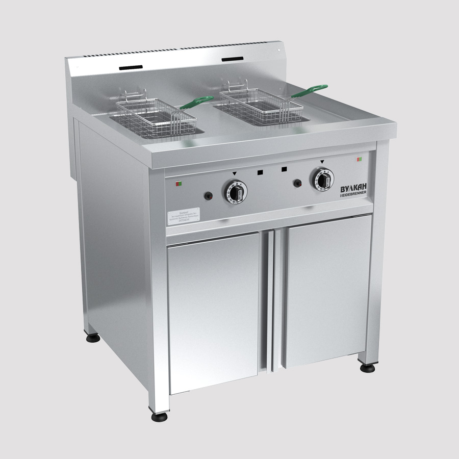 Фритюрницы ФРИТЮРНИЦА ГАЗОВАЯ ВУЛКАН-HEIDEBRENNER BPF 02 МАКЕНА,АРТ.8901