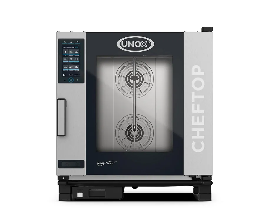 Пароконвектоматы ПАРОКОНВЕКТОМАТ UNOX XEVC-0711-GPLM ГАЗ ЛЕВАЯ ДВЕРЬ