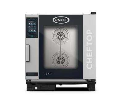 Пароконвектоматы ПАРОКОНВЕКТОМАТ UNOX XEVC-0711-GPLM ГАЗ ЛЕВАЯ ДВЕРЬ