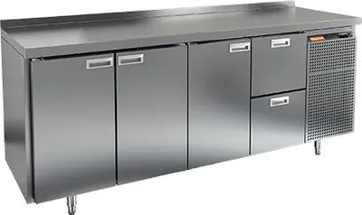 Столы холодильные СТОЛ С МОРОЗИЛЬНЫМ ШКАФОМ HICOLD GN 1112 BR3 BT (R290)