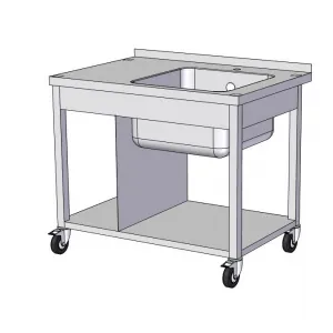 Ванна моечная RoboLabs ВМЦП1-100/7Л-B85-ДК