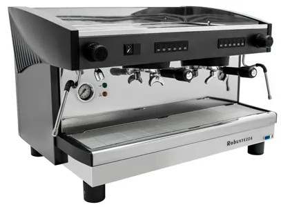 Кофемашины КОФЕМАШИНА АВТОМАТ ROBUSTEZZA ST2E/ ЧЕРНАЯ+ВЫСОКАЯ ГРУППА 1Ф