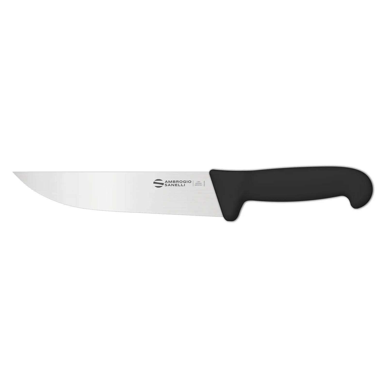 Нож Sanelli Ambrogio серии Supra, SM09020B, для мяса 200 х 40 мм, черный