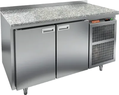 Столы холодильные СТОЛ С ХОЛОДИЛЬНЫМ ШКАФОМ HICOLD BN 11/TN КАМЕНЬ (R290)