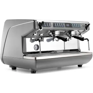 Кофемашина рожковая автоматическая Nuova Simonelli APPIA life XT 2gr 220V metallic grey+high groups+ economizer + PID
