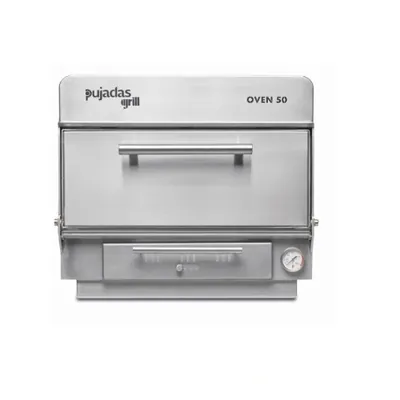 Грили на углях и дровах Печь на твёрдом топливе Pujadas OVEN 50, нерж. сталь