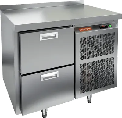Столы холодильные СТОЛ С МОРОЗИЛЬНЫМ ШКАФОМ HICOLD SN 2/BT (R290)