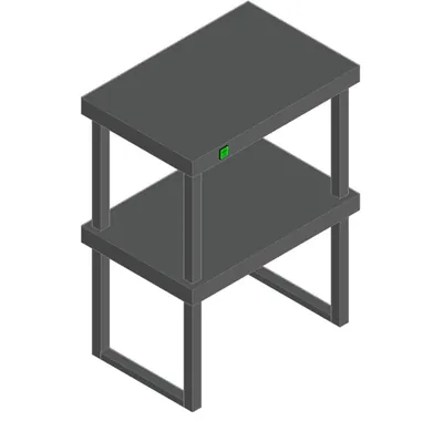 Тепловые полки и поверхности Полка тепловая двухъярусная Hicold TP2K-6/4
