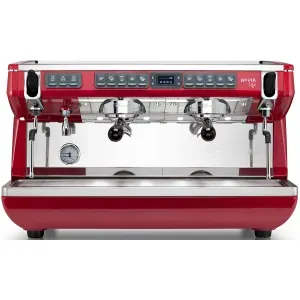 Кофемашины Кофемашина рожковая автоматическая Nuova Simonelli Appia LIFE 2gr Timer 220V red+high groups+economizer